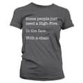 Pikkukuva 3 / 3: Some People Just Need A High Five Girly Tee