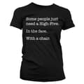 Pikkukuva 2 / 3: Some People Just Need A High Five Girly Tee