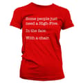 Pikkukuva 1 / 3: Some People Just Need A High Five Girly Tee