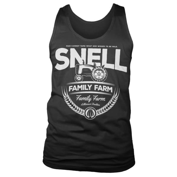 Snell Family Farm Tank Top Black X-Large