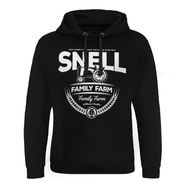 Snell Family Farm Epic Hoodie Black Small