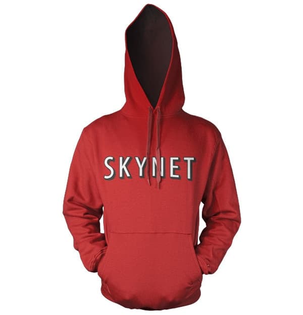 Skynet Hoodie Red X-Large
