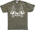 Miniatyrbild 5 av 6: Skull & Pistons T-Shirt