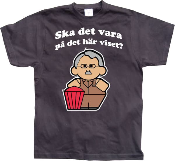 Ska det vara på det här viset? T-Shirt Black Medium