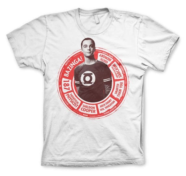 Sheldon Circle T-Shirt White X-Large