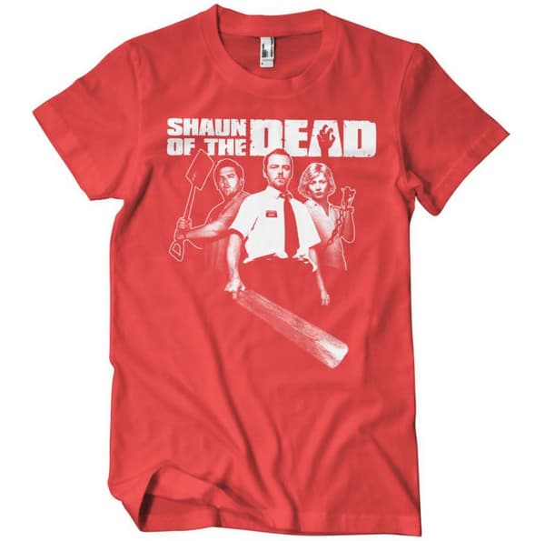 Shaun Of The Dead T-Shirt Red Large