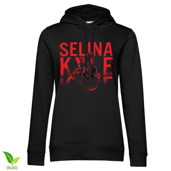 Selina Kyle is Catwoman Girls Hoodie Black X-Large