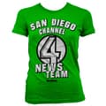 Miniatyrbillede 4 af 6: San Diego Channel 4 Girly T-Shirt