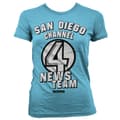 Miniatyrbillede 6 af 6: San Diego Channel 4 Girly T-Shirt