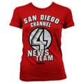 Miniatyrbillede 2 af 6: San Diego Channel 4 Girly T-Shirt