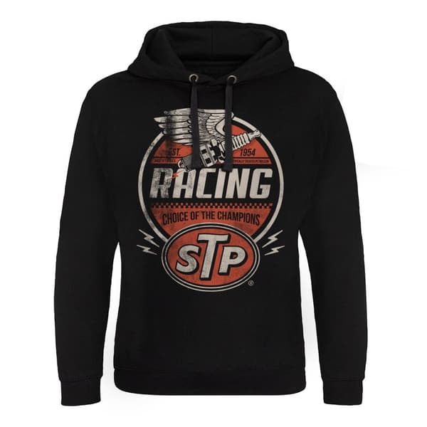 STP Vintage Racing Epic Hoodie Black X-Large