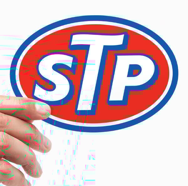 STP Oval Logo Stocker