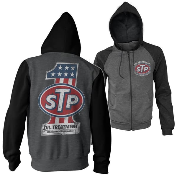 STP American No. 1 Varsity Zipped Hoodie Small