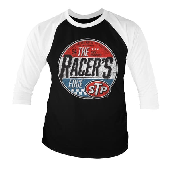 STP - The Racer's Edge Baseball 3/4 Sleeve Tee Small