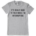 Miniatyrbild 2 av 2: Rude To Talk T-Shirt