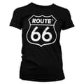 Miniatyrbild 2 av 4: Route 66 Logo Girly Tee