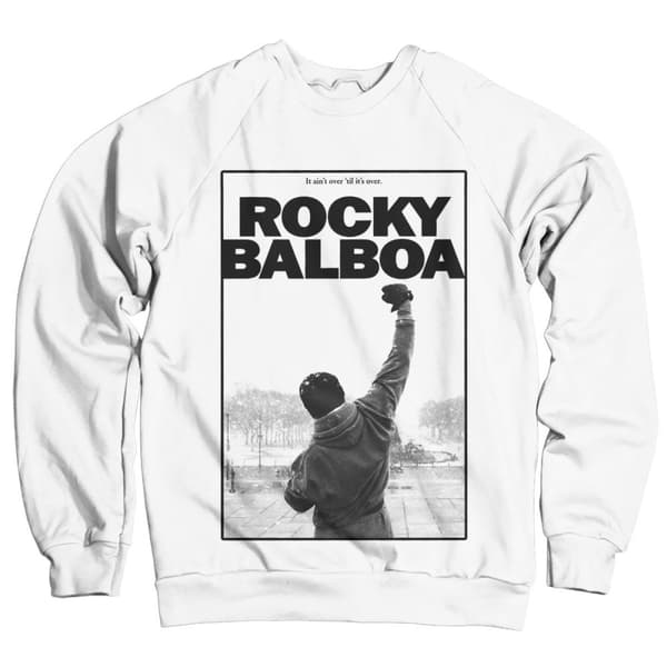Rocky Balboa - It Ain't Over Sweatshirt White XX-Large