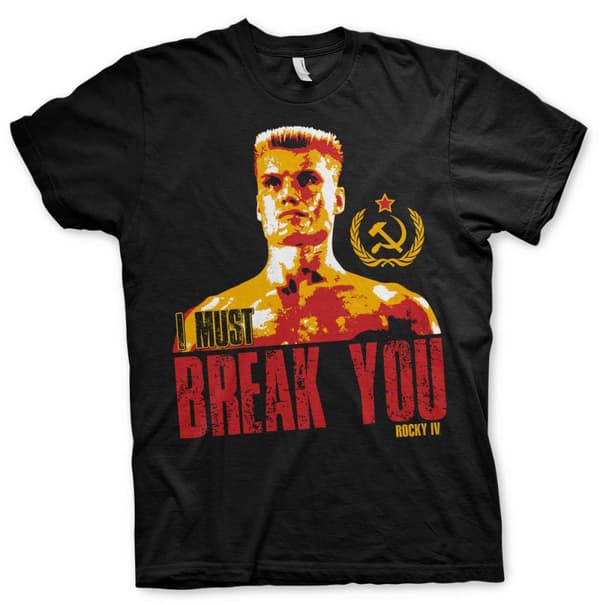 Rocky - I Must Break You T-Shirt Black XX-Large