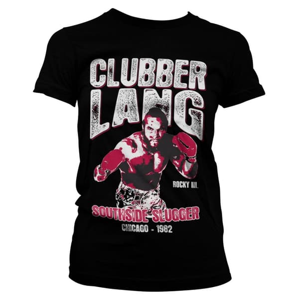 Rocky - Clubber Lang Girly Tee Black Medium