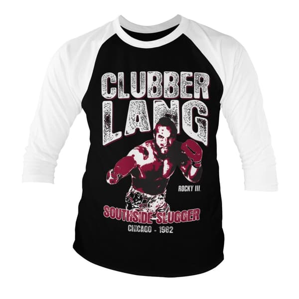 Rocky - Clubber Lang Baseball 3/4 Sleeve Tee XX-Large