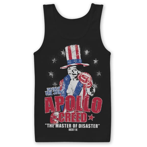 Rocky - Apollo Creed Tank Top Black XX-Large