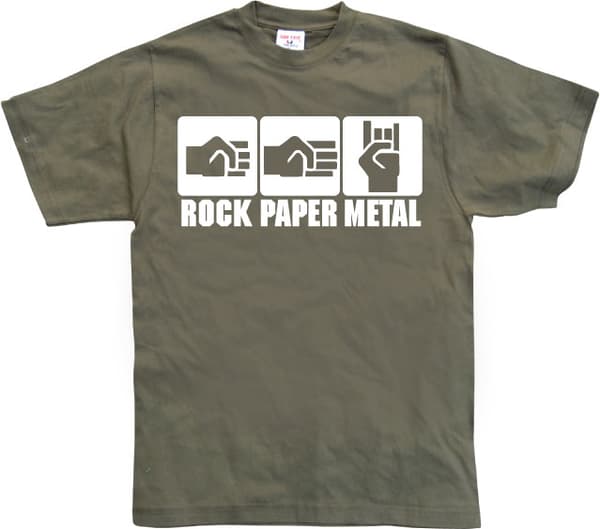 Rock-Paper-Metal T-Shirt