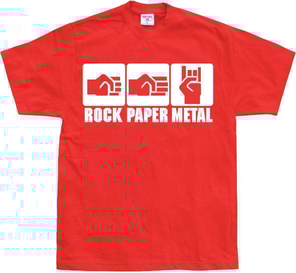 Rock-Paper-Metal T-Shirt