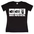 Pikkukuva 1 / 3: Rock-Paper-Metal Girly T-shirt