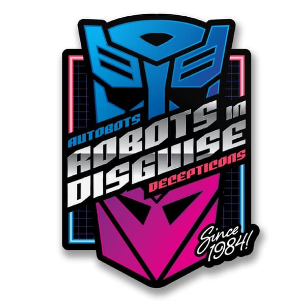Robots in Disguise Sticker