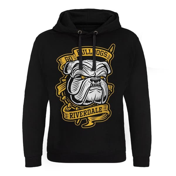 Riverdale - Go Bulldogs Epic Hoodie Black Medium