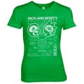Miniatyrbild 3 av 3: Rick and Morty - Nobody Exists On Purpose Girly Tee