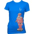 Miniatyrbild 4 av 4: Retro Robotwalk Girly Tee