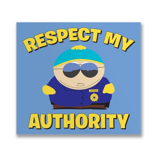 Respect My Authority Sticker