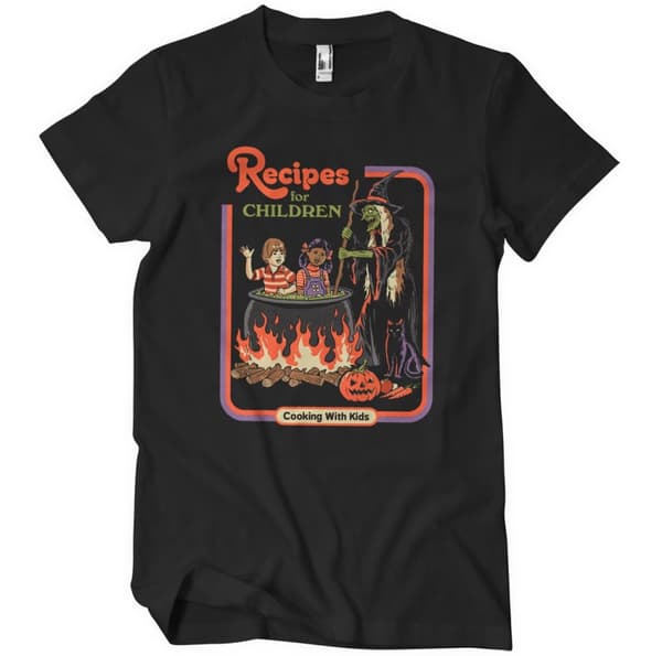 Recipes For Children T-Shirt Black XX-Large
