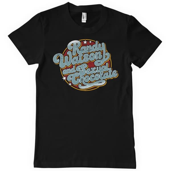 Randy Watson and Sexual Chocolate T-Shirt Black Medium