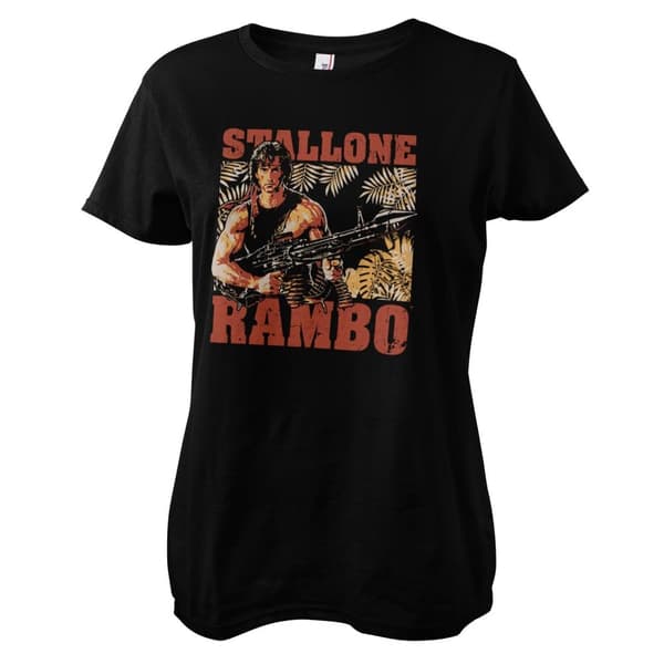 Rambo Djungle Girly Tee Black X-Large