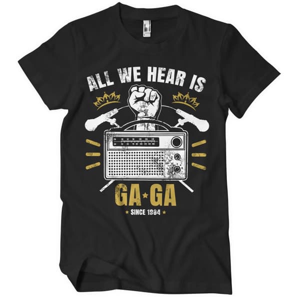 Radio Ga Ga T-Shirt Black XX-Large