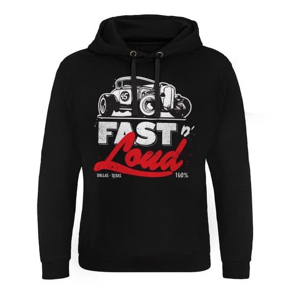 Fast N' Loud Hot Rod Epic Hoodie Black X-Large