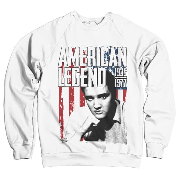 Elvis Presley - American Legend Sweatshirt White X-Large