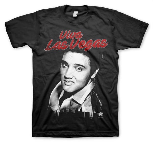 Elvis - Viva Las Vegas T-Shirt Black X-Large