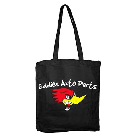Eddies Auto Parts Tote Bag Black