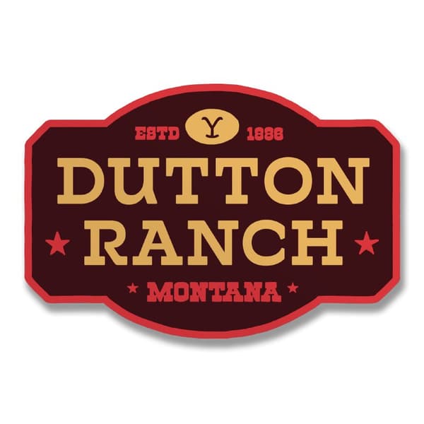 Dutton Ranch Patch Sticker