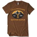 Miniatyrbild 2 av 5: Dutton Ranch Montana - Est. 1883 T-Shirt