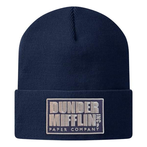 Dunder Mifflin Inc Beanie Navy