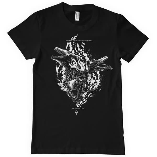 Dreams Didn't Make Us Kings T-Shirt Black Small