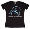 Pikkukuva 2 / 2: Dolphins Are Gay Sharks! Girly T-shirt