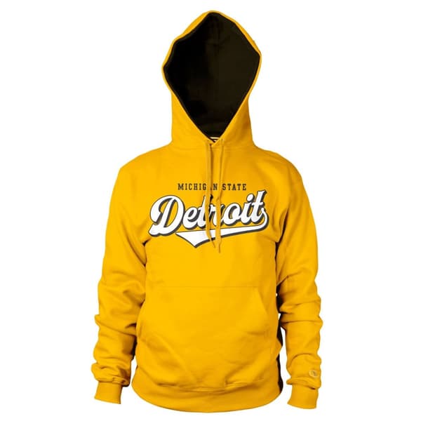 Detroit Hoodie Gold Large