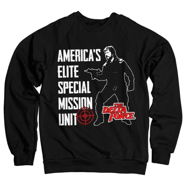 Delta Force - America's Elite Special Mission Unit Sweatshirt Black Large