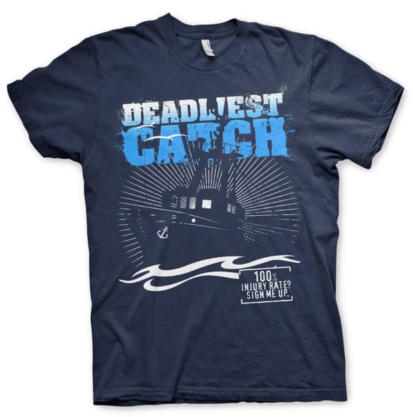 Deadliest Catch T-Shirt Navy XX-Large