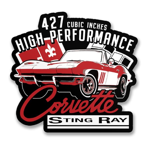Corvette High Performance Sticker